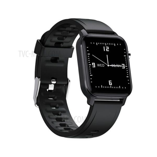 Full Touch Square Screen 1P68 Multi-function Smart Watch - Black