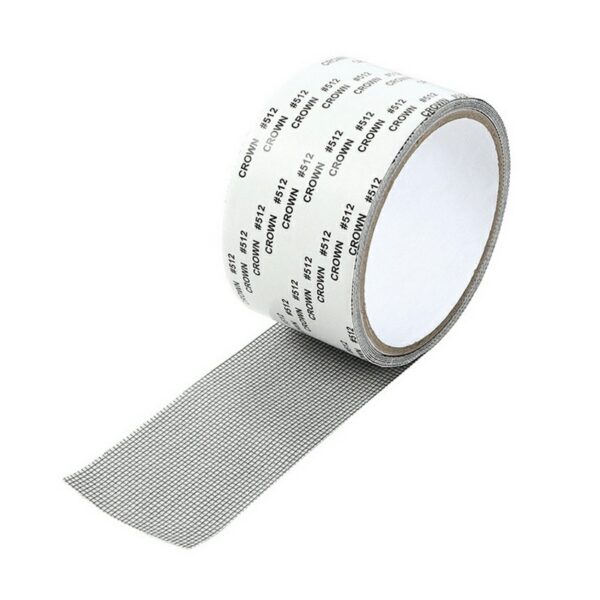 2m Window Screen Repair Kit Tape - Black